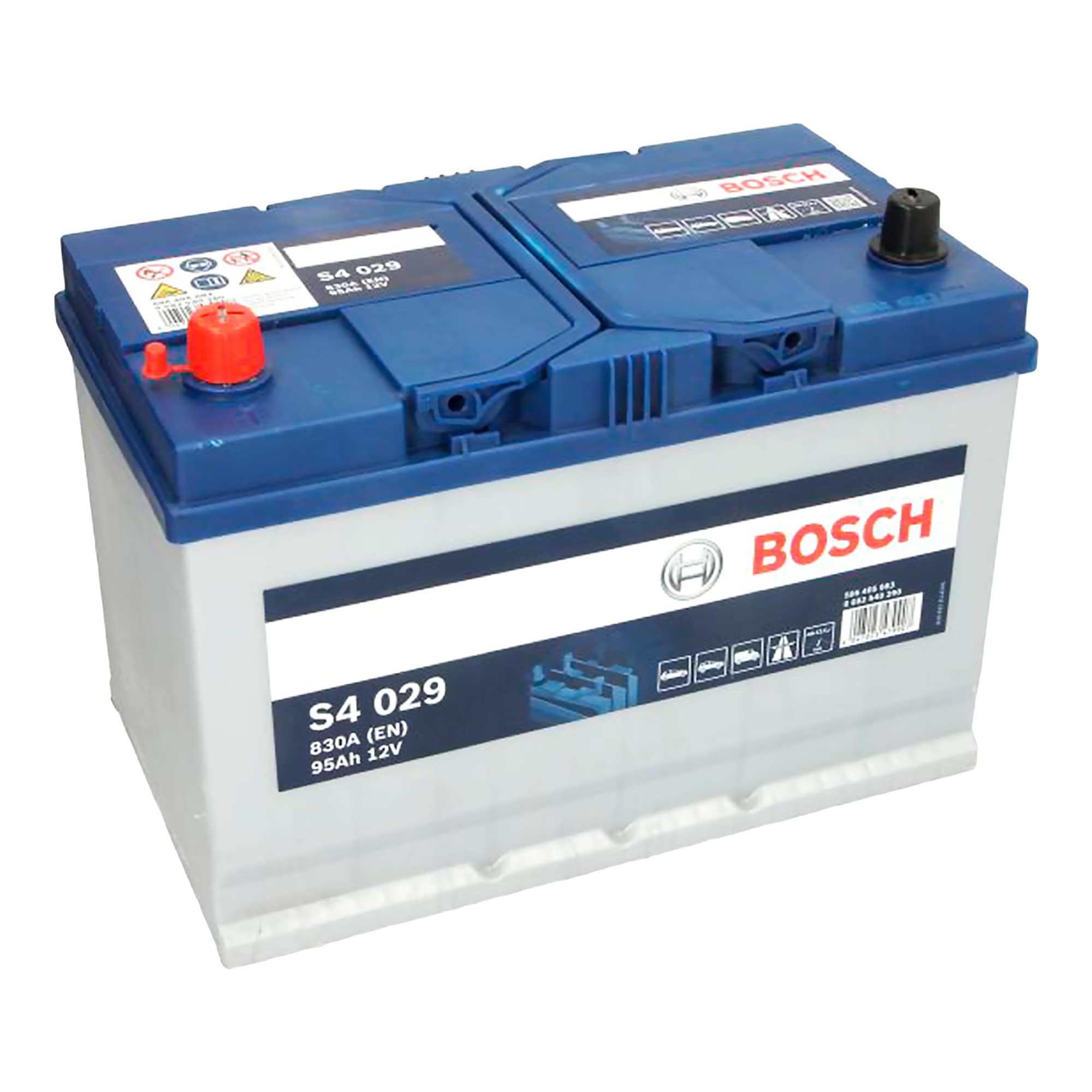 Aккумулятор Bosch S4 6CT-95Ah (+/-) (0092S40290)