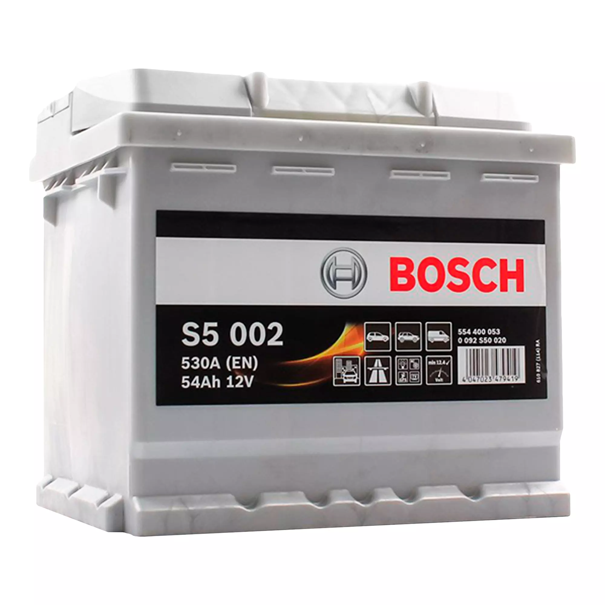 Автомобильный аккумулятор BOSCH S5 6CT-54 АзЕ (0 092 S50 020)