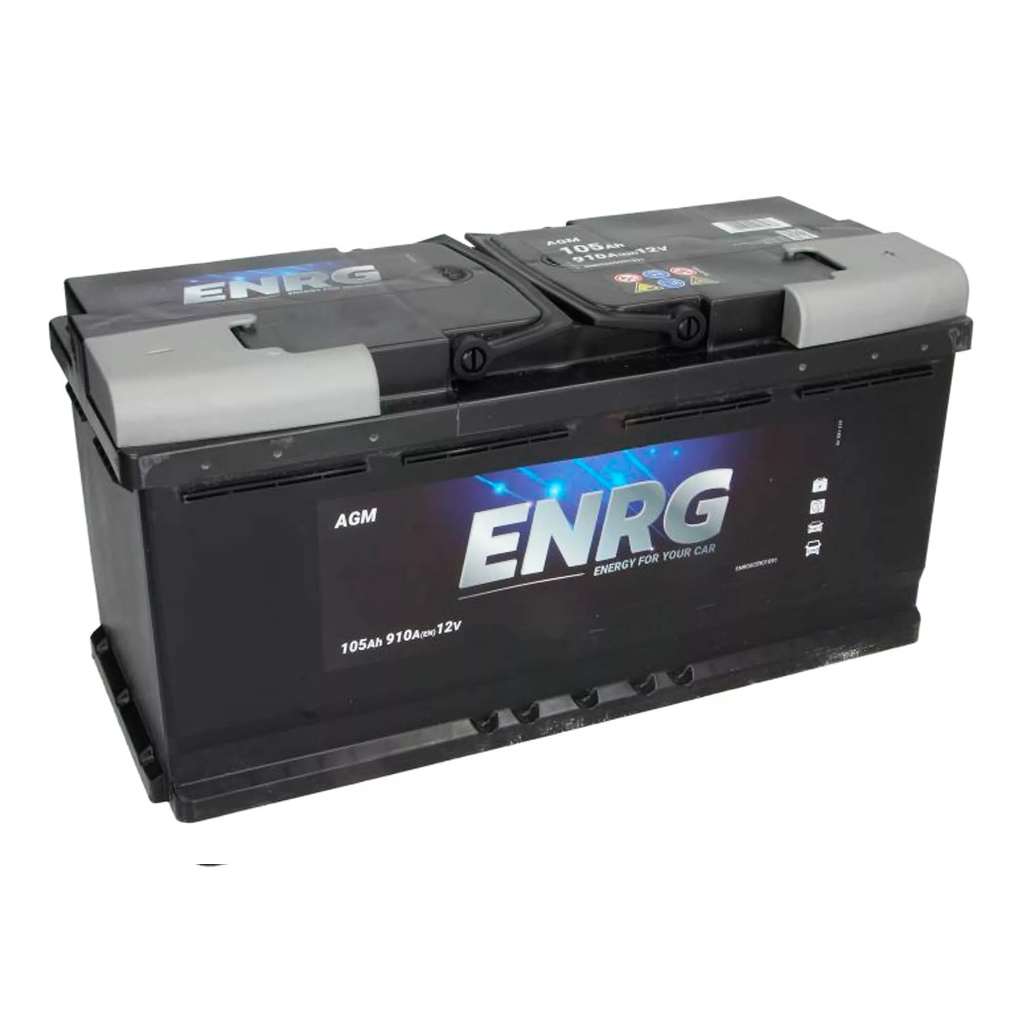 Автомобильный аккумулятор ENRG 12В 105AH АзЕ 910А AGM (ENRG605901091)