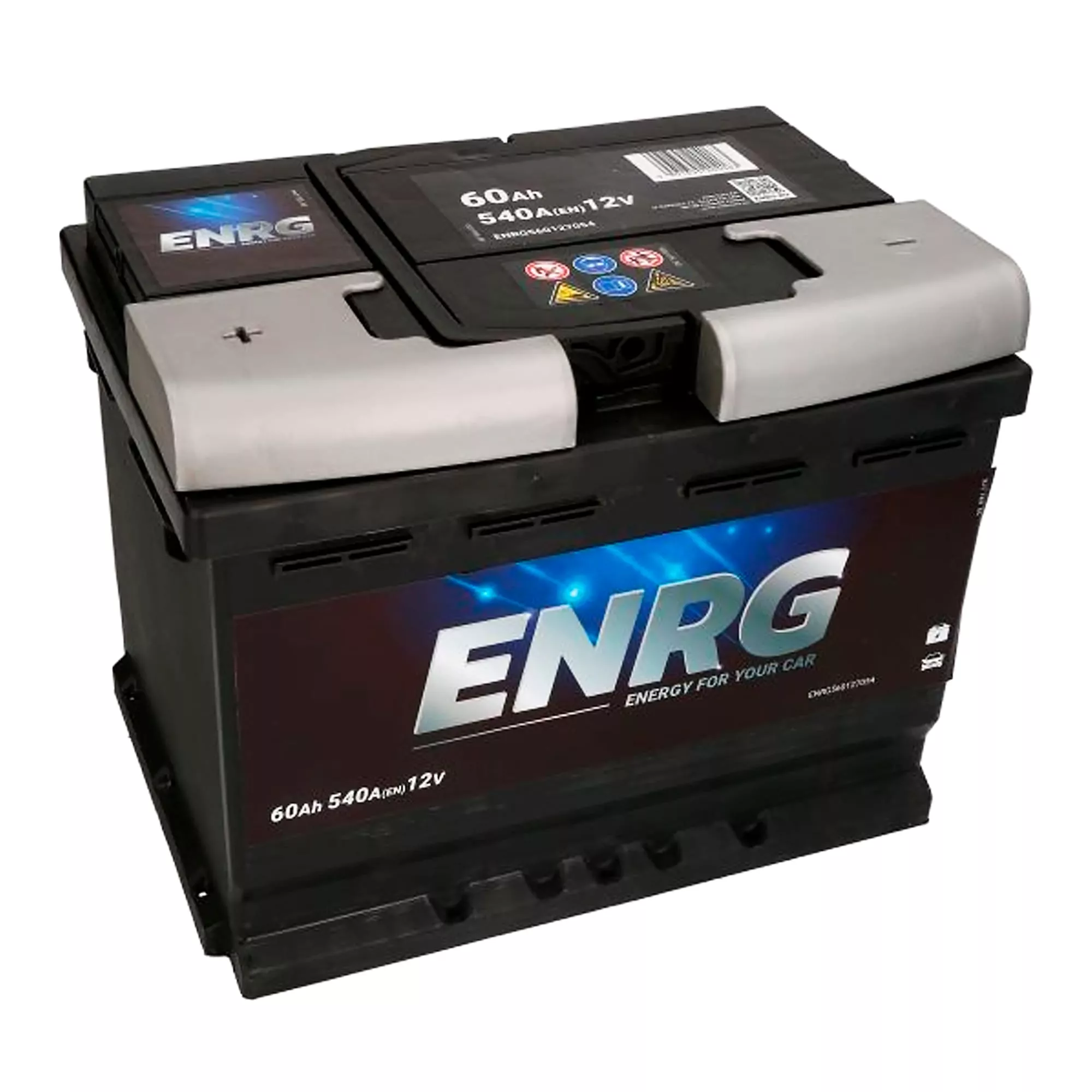 Автомобильный аккумулятор ENRG 12В 60AH Аз 540А BUDGET (ENRG560127054)