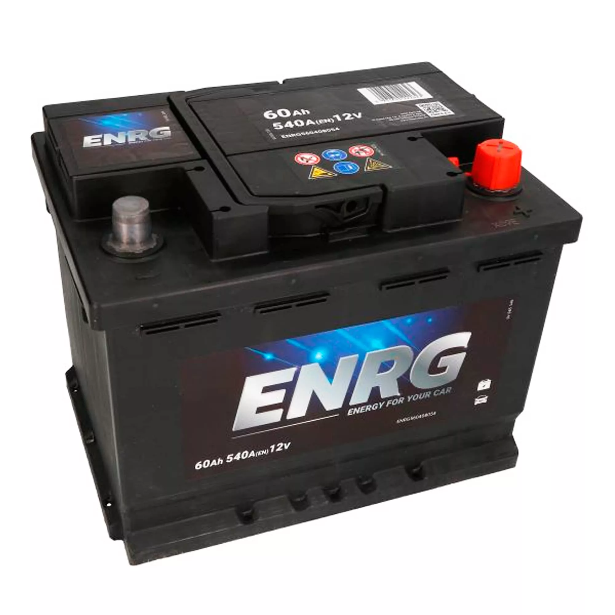 Автомобильный аккумулятор ENRG 12В 60AH АзЕ 540А CLASSIC (ENRG560408054)