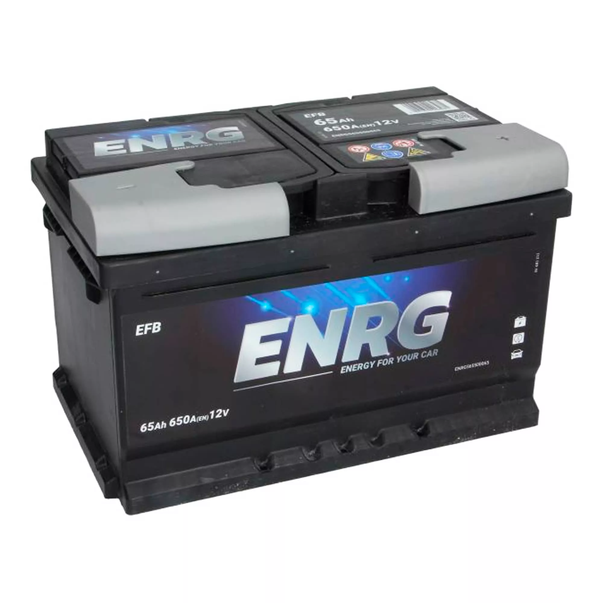 Автомобильный аккумулятор ENRG 12В 65AH АзЕ 650А EFB (ENRG565500065)