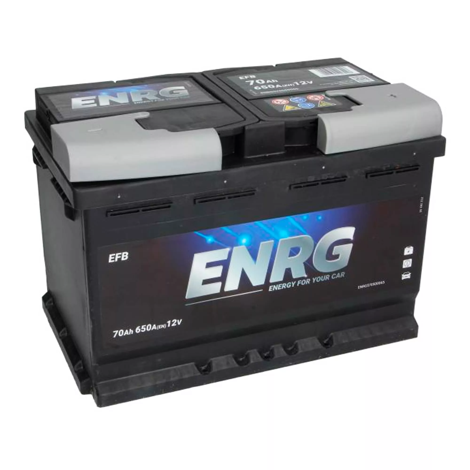 Автомобильный аккумулятор ENRG 12В 70AH АзЕ 650А EFB (ENRG570500065)