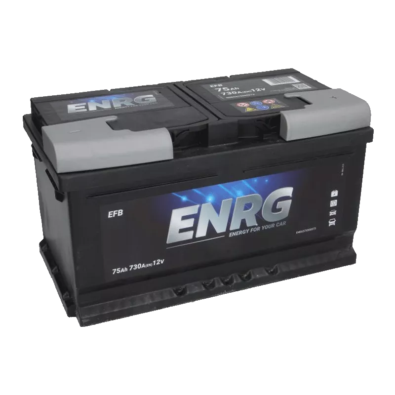 Автомобильный аккумулятор ENRG 12В 75AH АзЕ 730А EFB (ENRG575500073)