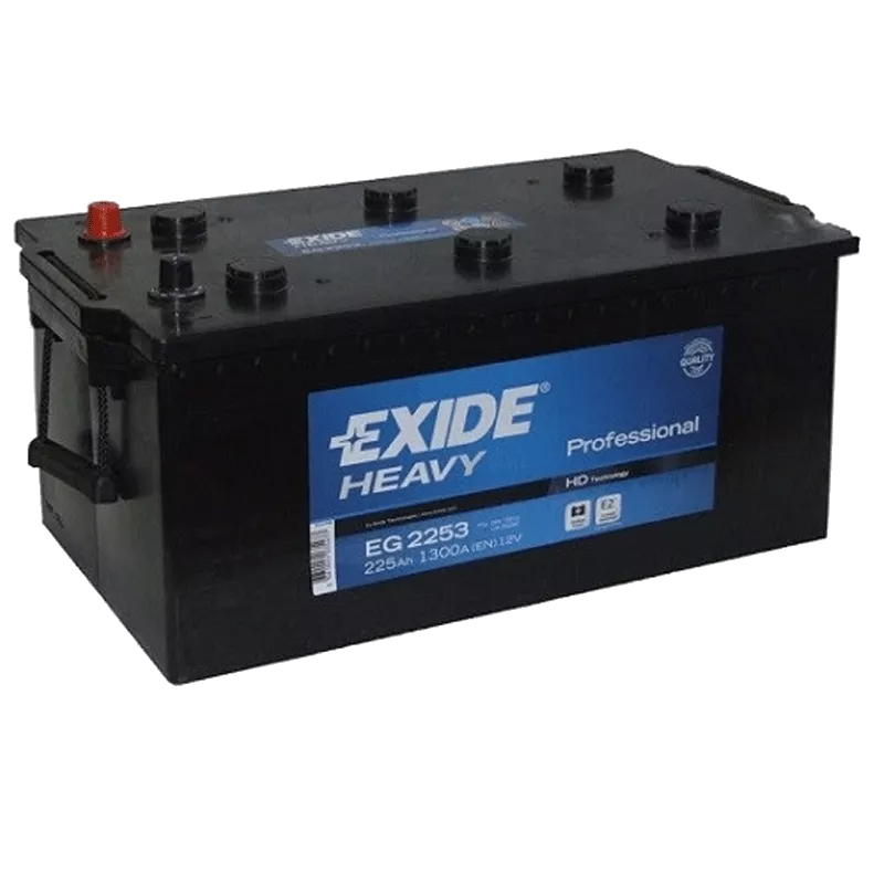 Грузовой аккумулятор EXIDE Power PRO 6СТ-225Ah Аз 1300A (EN) EG2253 (76239)