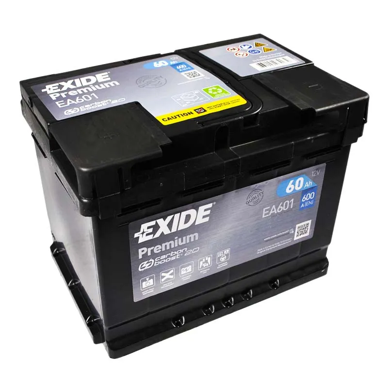 Автомобільний акумулятор EXIDE Premium 6СТ-60Ah Аз (EA601)