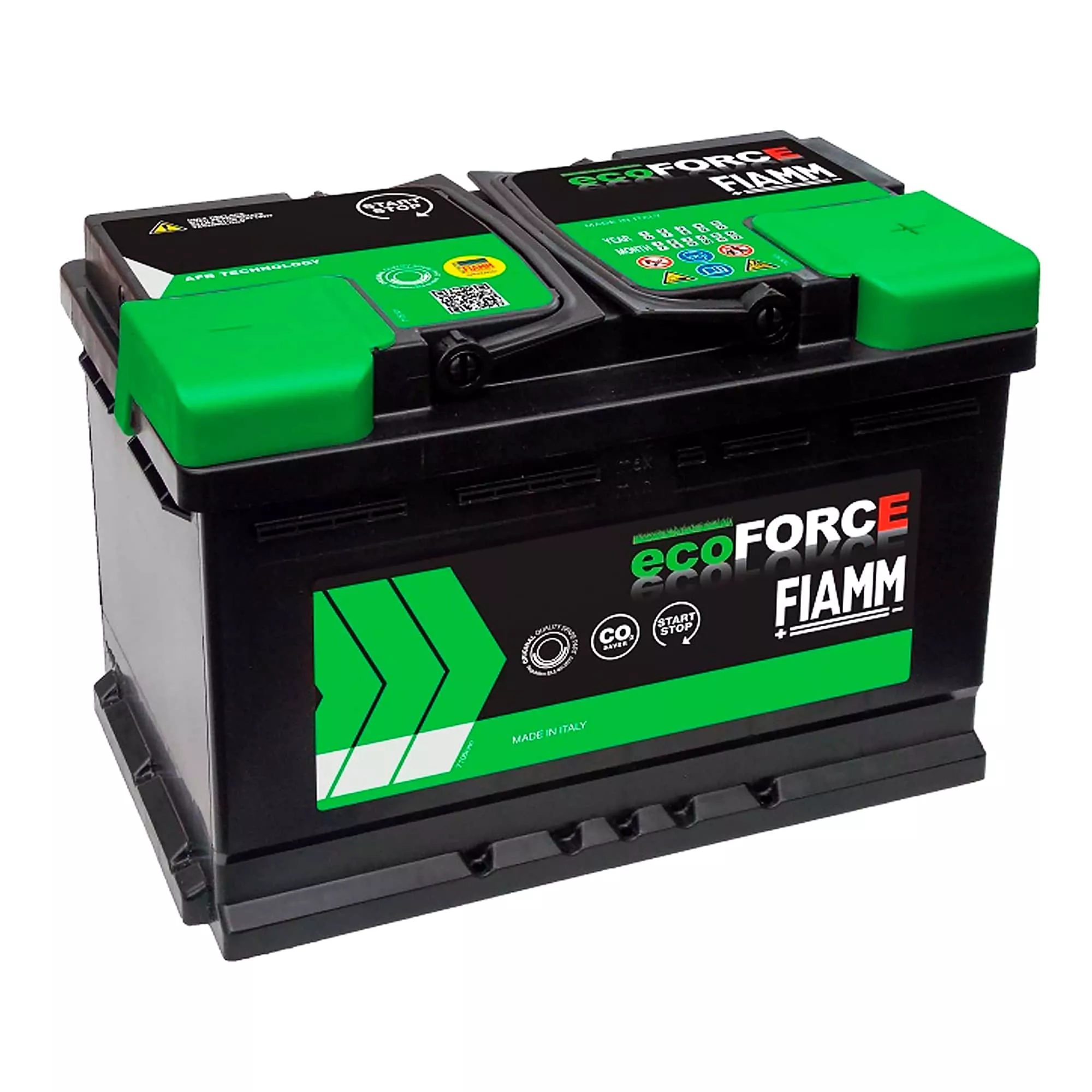 Автомобильный аккумулятор Fiamm ecoFORCE Start&Stop TR740 6СТ-80Ah 740A АзЕ (7906196) Автомобильный аккумулятор Fiamm ecoFORCE Start&Stop TR740 6СТ-80Ah 740A АзЕ (7906196)