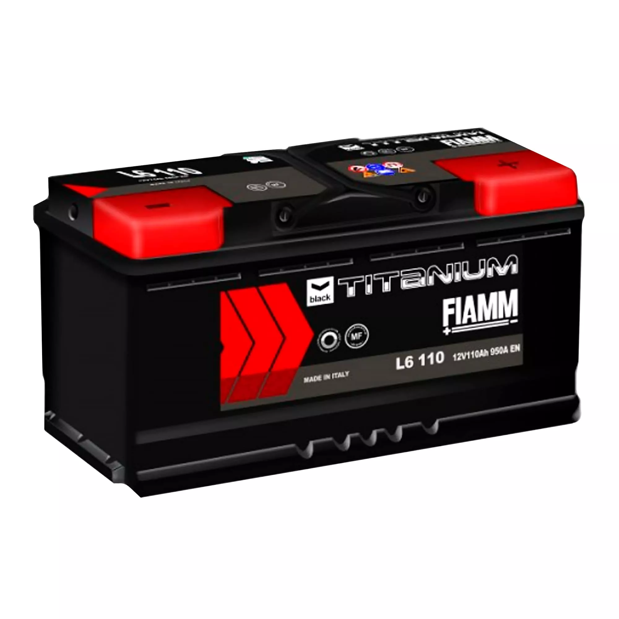 Автомобильный аккумулятор Fiamm Titanium Black L6 110 6СТ-110Ah 950А АзЕ (7905196)
