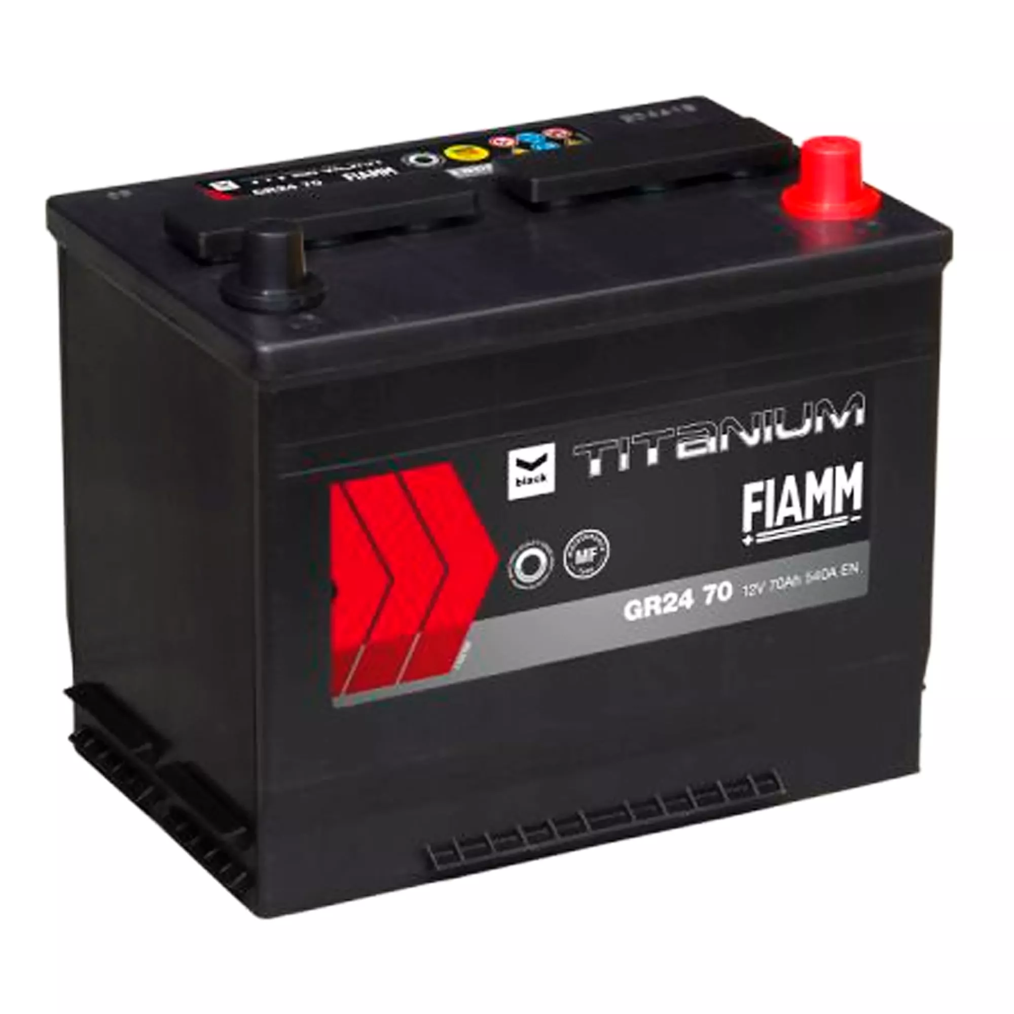 Автомобильный аккумулятор Fiamm Titanium BLK Jp GR24 70 6СТ-70Ah 540А АзЕ (79051830) Автомобильный аккумулятор Fiamm Titanium BLK Jp GR24 70 6СТ-70Ah 540А АзЕ (79051830)