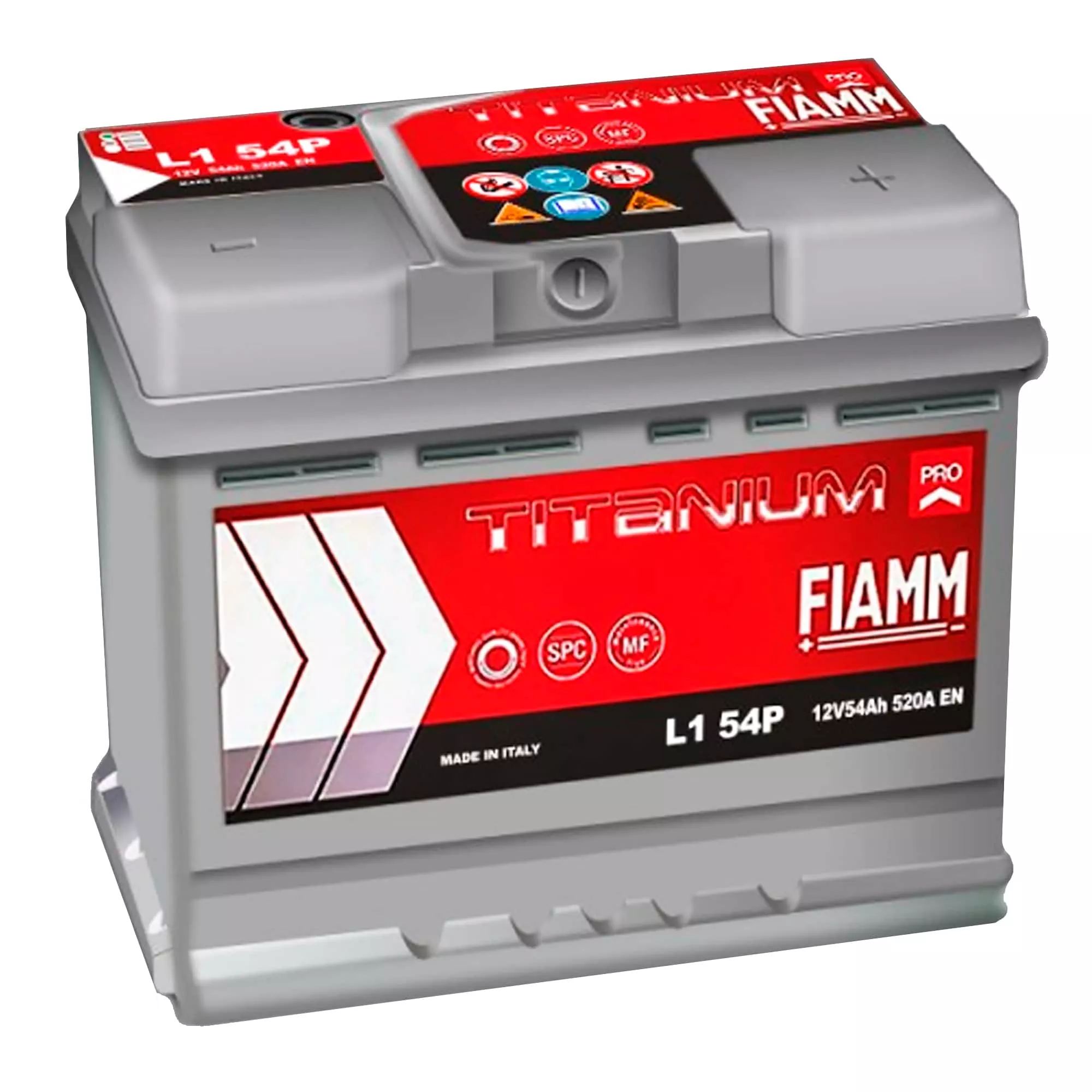 Автомобильный аккумулятор Fiamm Titanium Pro L1 54P 6СТ-54Ah 520А АзЕ (7905145) Автомобильный аккумулятор Fiamm Titanium Pro L1 54P 6СТ-54Ah 520А АзЕ (7905145)