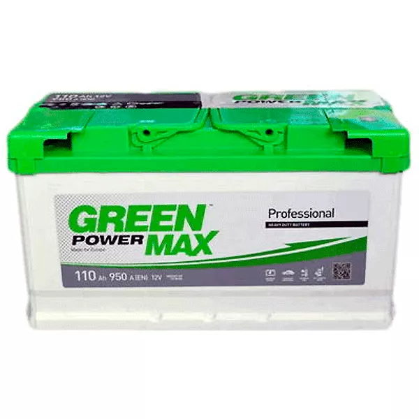 Автомобільний акумулятор GREEN POWER MAX 6ST-110Ah АзЕ 950A (EN) (000022370) (24442)
