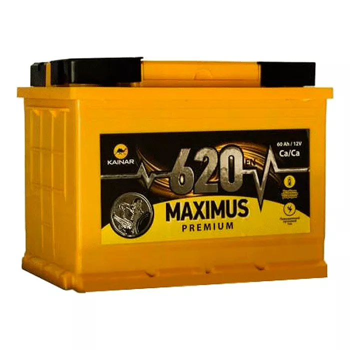 Автомобильный аккумулятор MAXIMUS Premium 6СТ-60Ah 620A Аз (EN) (560 76 02)