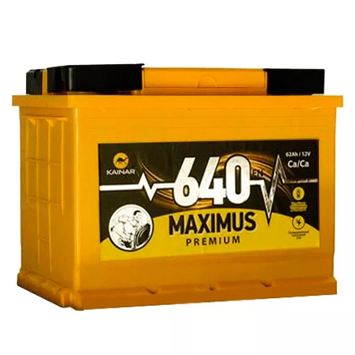 Автомобільний акумулятор MAXIMUS Premium 6СТ-62Ah 640A Аз (EN) (562 76 02) Автомобільний акумулятор MAXIMUS Premium 6СТ-62Ah 640A Аз (EN) (562 76 02)
