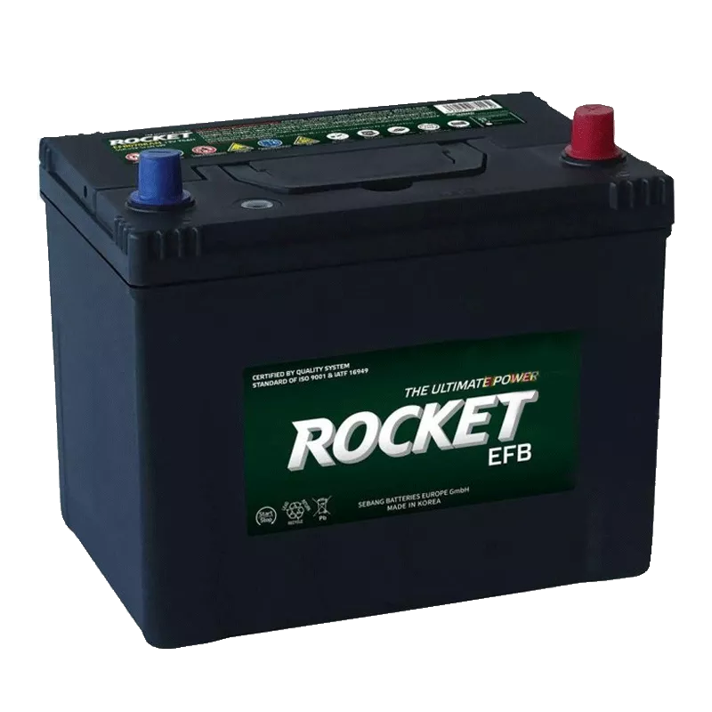 Автомобильный аккумулятор ROCKET EFB Start-Stop Japan 6СТ-70Ah АзЕ ASIA 680A (CCA) (EFB S95L) Автомобильный аккумулятор ROCKET EFB Start-Stop Japan 6СТ-70Ah АзЕ ASIA 680A (CCA) (EFB S95L)