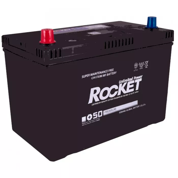 Автомобильный аккумулятор ROCKET Japan 6СТ-100Ah Аз 830A (CCA) (SMF 125D31R) (58174) Автомобильный аккумулятор ROCKET Japan 6СТ-100Ah Аз 830A (CCA) (SMF 125D31R) (58174)