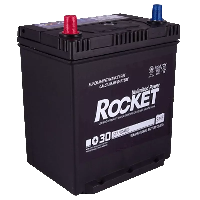 Автомобільний акумулятор ROCKET Japan 6СТ-40Ah Аз ASIA 340A (CCA) SMF 42B19R (SMF 42B19R) (51469) Автомобільний акумулятор ROCKET Japan 6СТ-40Ah Аз ASIA 340A (CCA) SMF 42B19R (SMF 42B19R) (51469)
