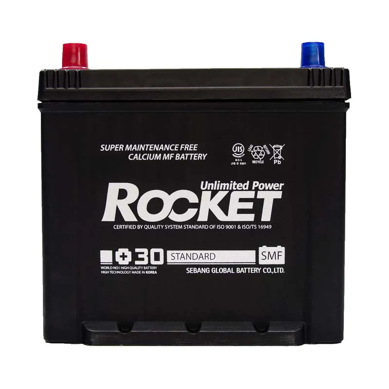 Автомобильный аккумулятор ROCKET Japan 6СТ-60Ah Аз 520A (CCA) (SMF 65D23R) (58172) Автомобильный аккумулятор ROCKET Japan 6СТ-60Ah Аз 520A (CCA) (SMF 65D23R) (58172)