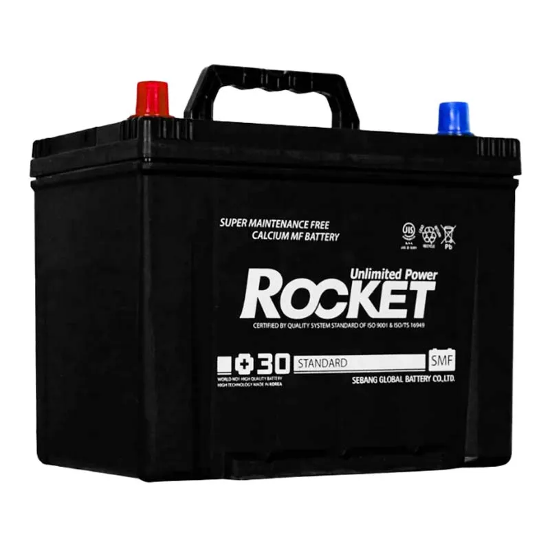 Автомобільний акумулятор ROCKET Japan 6СТ-80Ah Аз 670A (CCA) (SMF 85D26R) (51468) Автомобільний акумулятор ROCKET Japan 6СТ-80Ah Аз 670A (CCA) (SMF 85D26R) (51468)