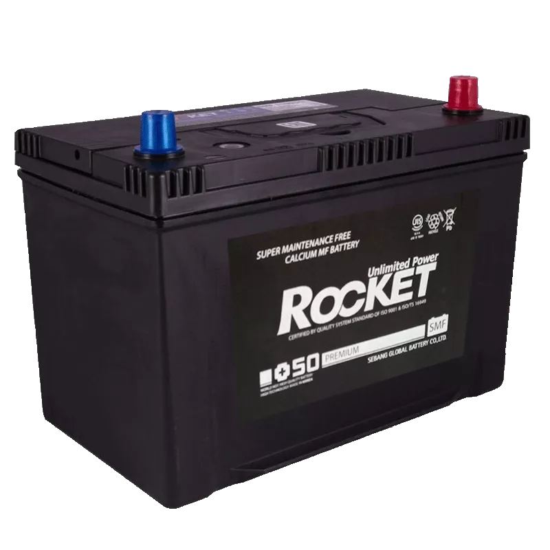 Автомобильный аккумулятор ROCKET Japan 6СТ-95Ah АзЕ 800A (CCA) (SMF 115D31L) (51462)