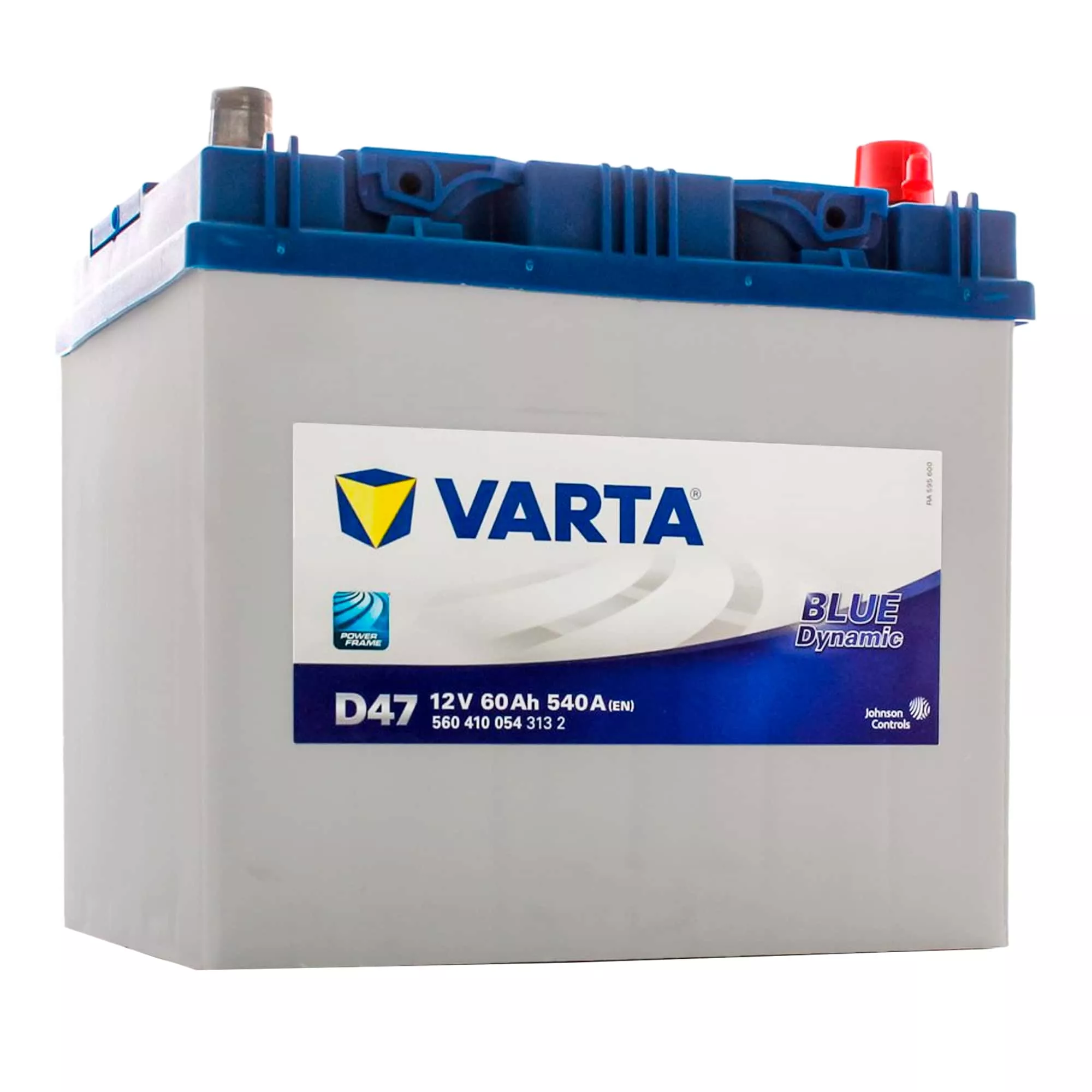 Автомобильный аккумулятор Varta Blue Dynamic D47 6CT-60 АзЕ Asia (560 410 054)