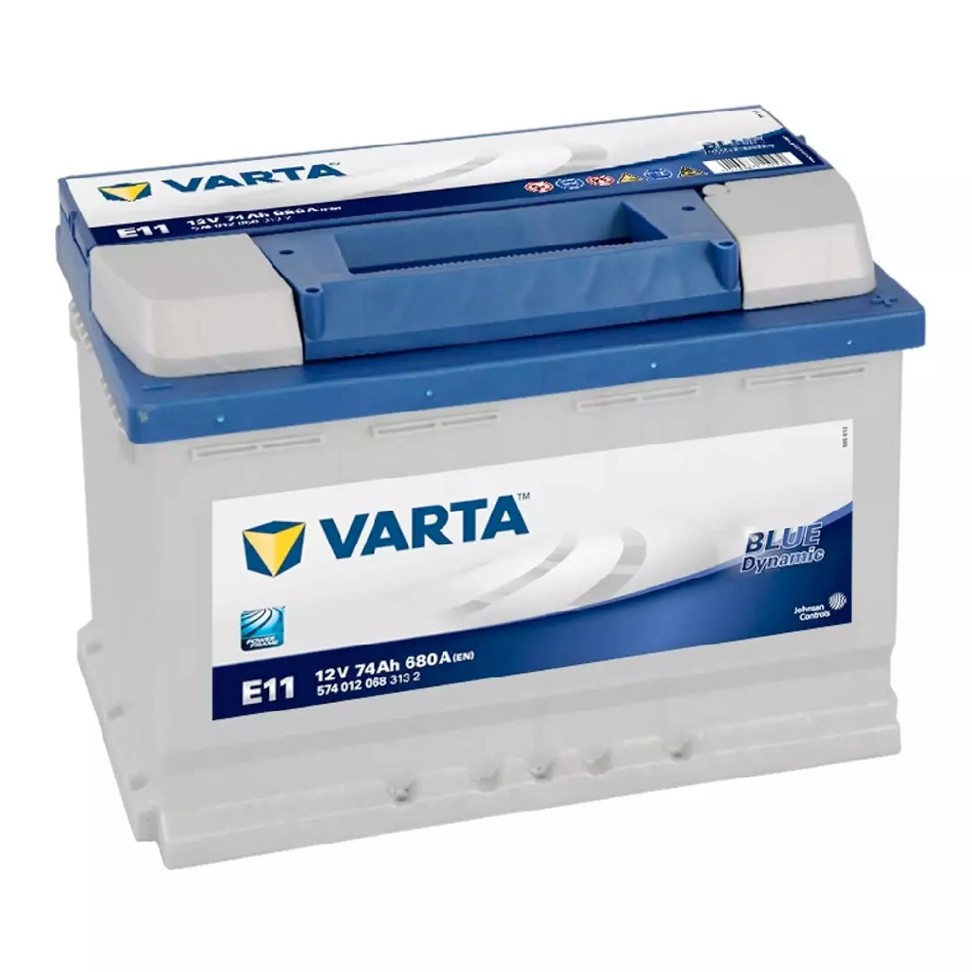 Автомобильный аккумулятор VARTA 6CT-74 АзЕ 574 012 068 Blue Dynamic (E11)
