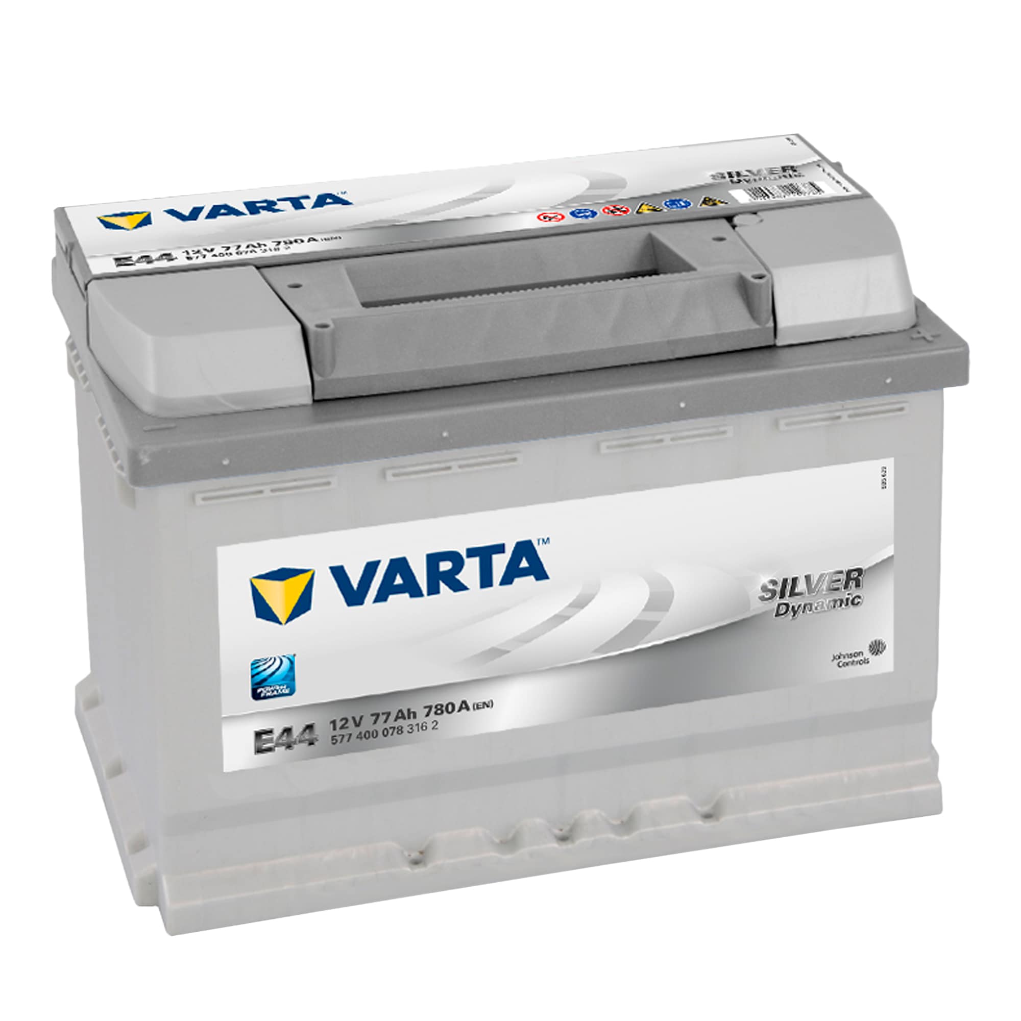 Автомобильный аккумулятор VARTA 6CT-77 АзЕ 577 400 078 Silver Dynamic (E44)