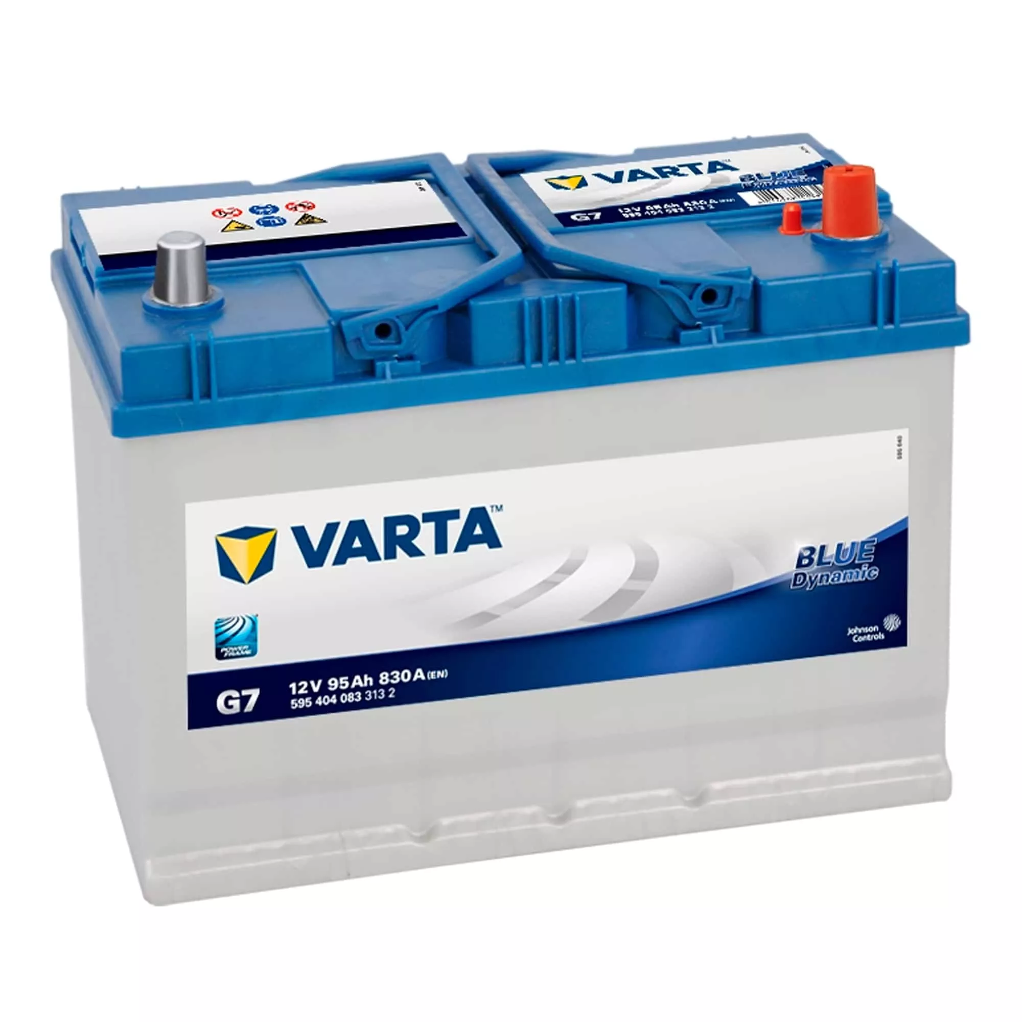 Автомобільний акумулятор VARTA 6CT-95 АзЕ Asia 595404083 Blue Dynamic (G7)