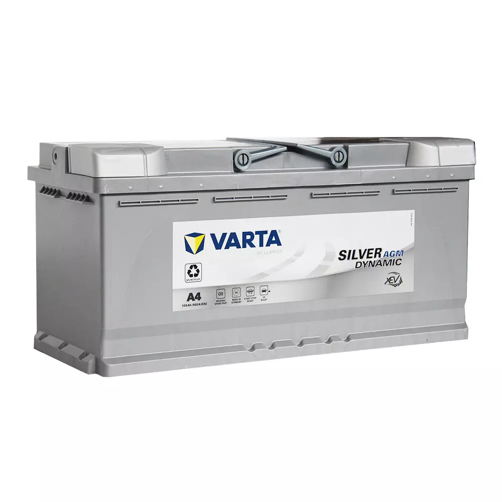 Автомобильный аккумулятор VARTA 6СТ-105 АзЕ Silver Dynamic AGM (H15) 605  901 095