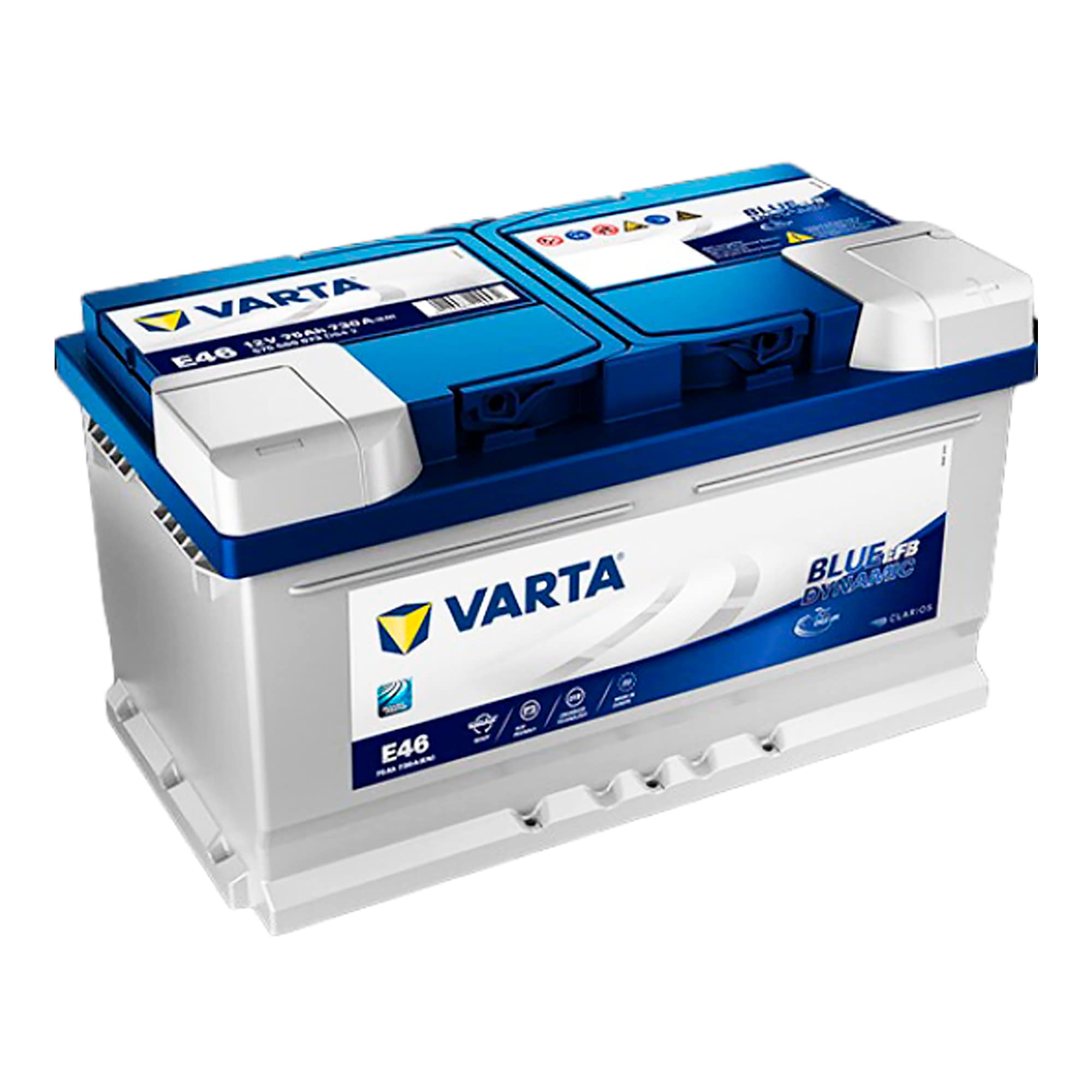 Аккумулятор Varta Blue Dynamic EFB Start-Stop 6СТ-75Ah (-/+) (575500073)