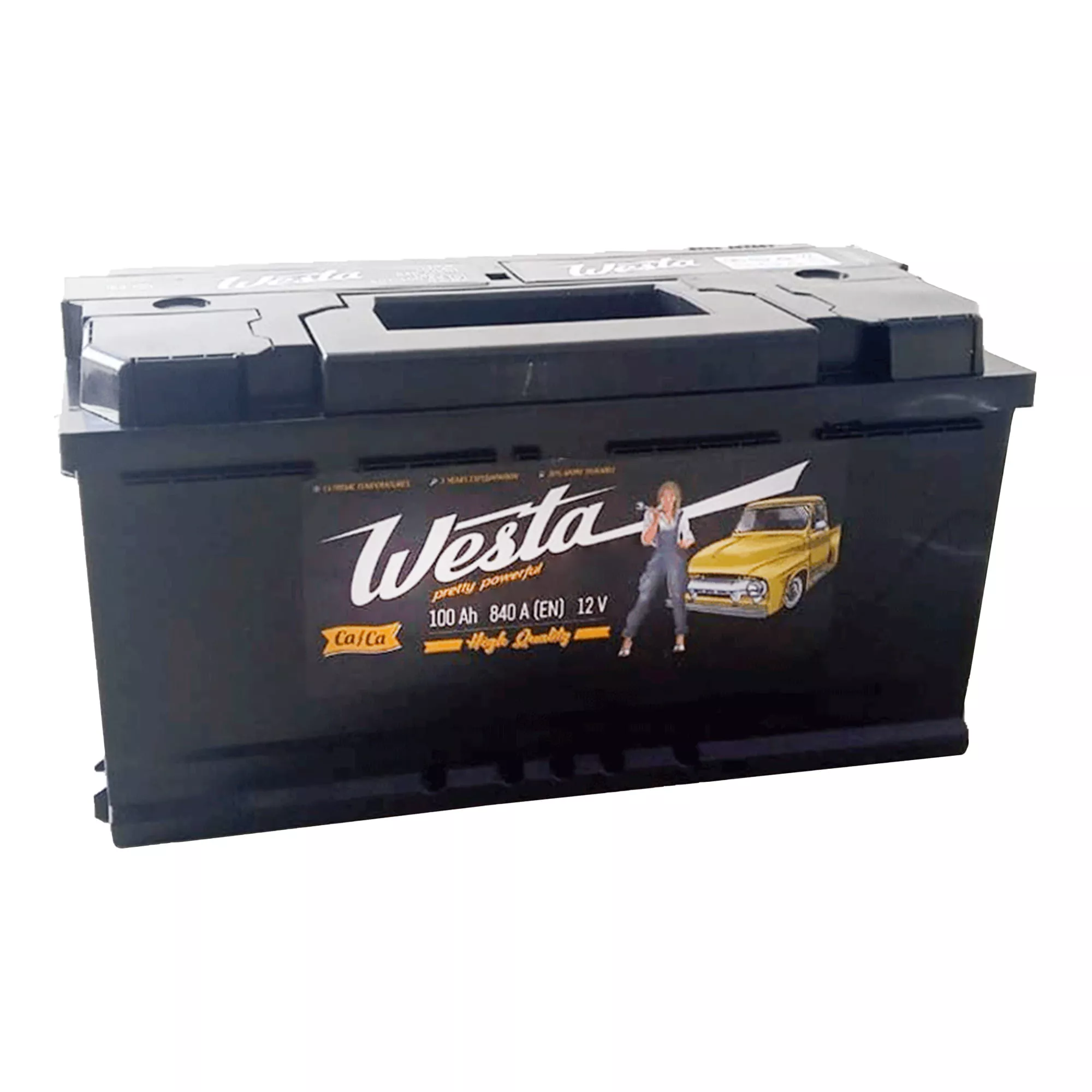 Автомобильный аккумулятор WESTA 6CT-100 А3 АзЕ standard (WST100)