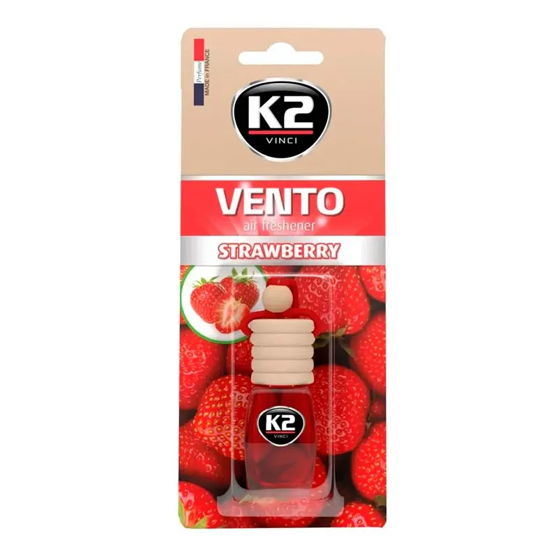 Автомобильный ароматизатор K2 VINCI VENTO STRAWBERRY 8ML (V450)