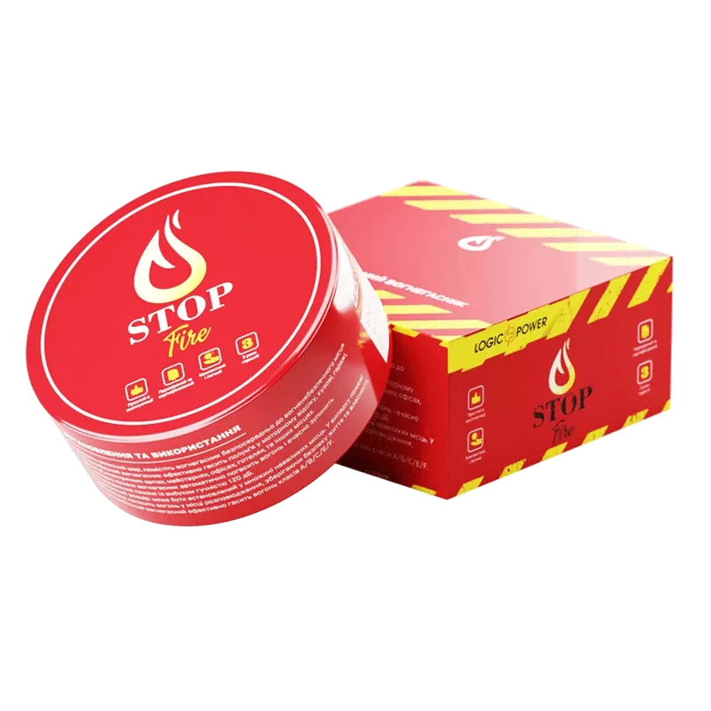 Автономный диск порошкового пожаротушения LogicPower Fire Stop V1.0M 10983 Автономный диск порошкового пожаротушения LogicPower Fire Stop V1.0M 10983