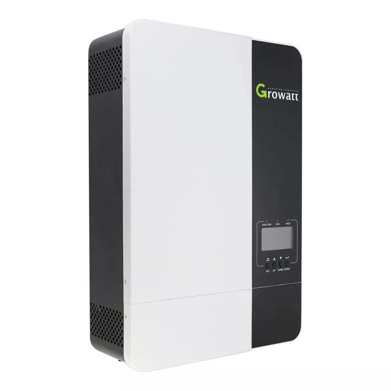 Автономный солнечный инвертор Growatt 3500W 48V 80A (SPF3500ES) Автономный солнечный инвертор Growatt 3500W 48V 80A (SPF3500ES)