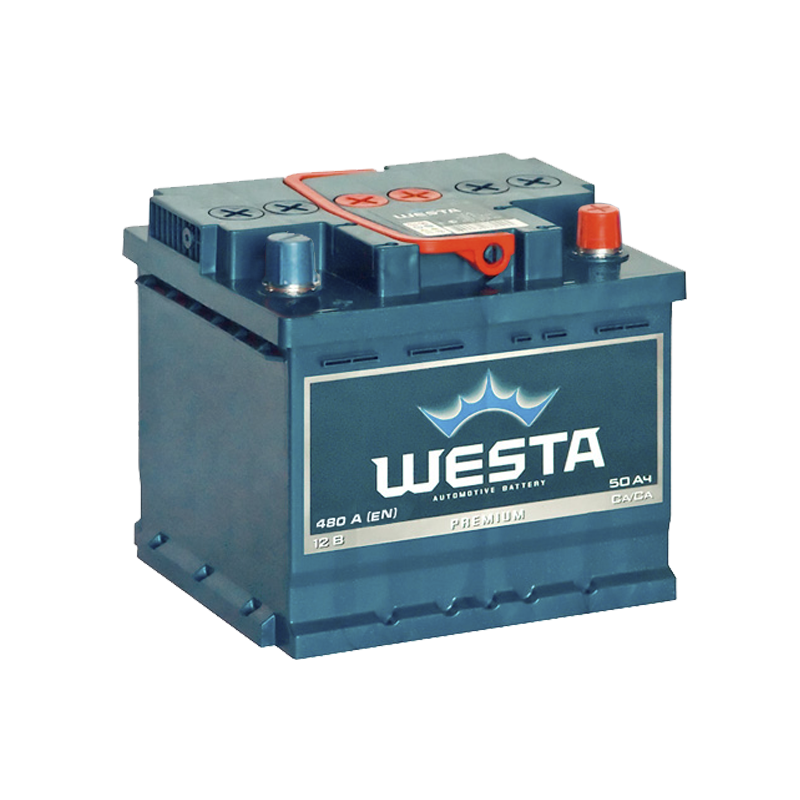 Автомобильный аккумулятор WESTA 6CT-50 А АзЕ (19237) (WPR5000LB1)