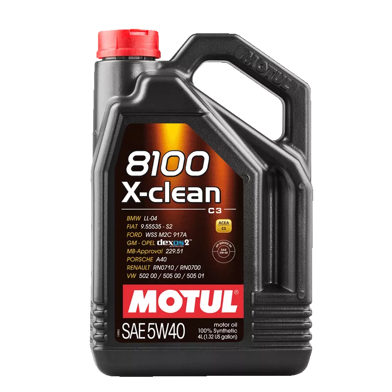 Моторна олива Motul 8100 X-clean SAE 5W-40 4л (854154) Моторна олива Motul 8100 X-clean SAE 5W-40 4л (854154)