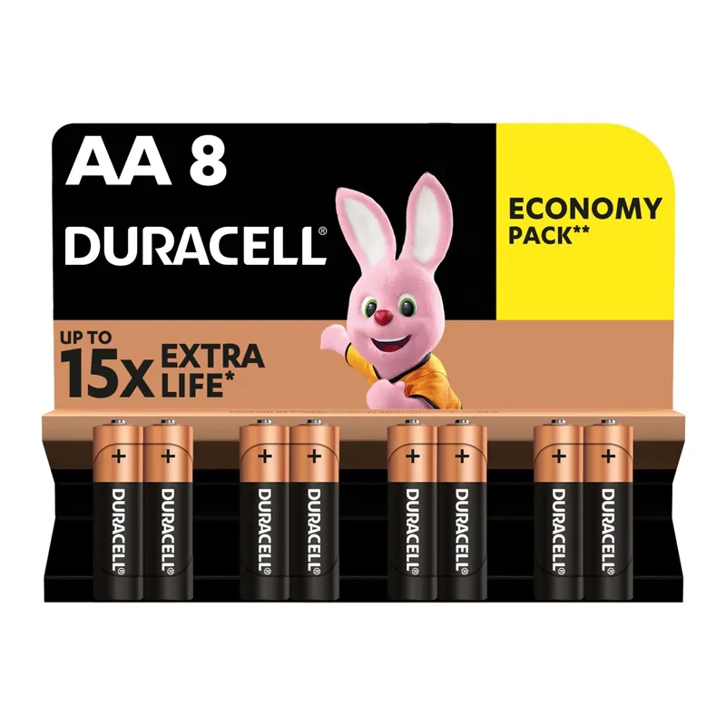 Батарейка DURACELL AA MN1500 8шт. (6409643)