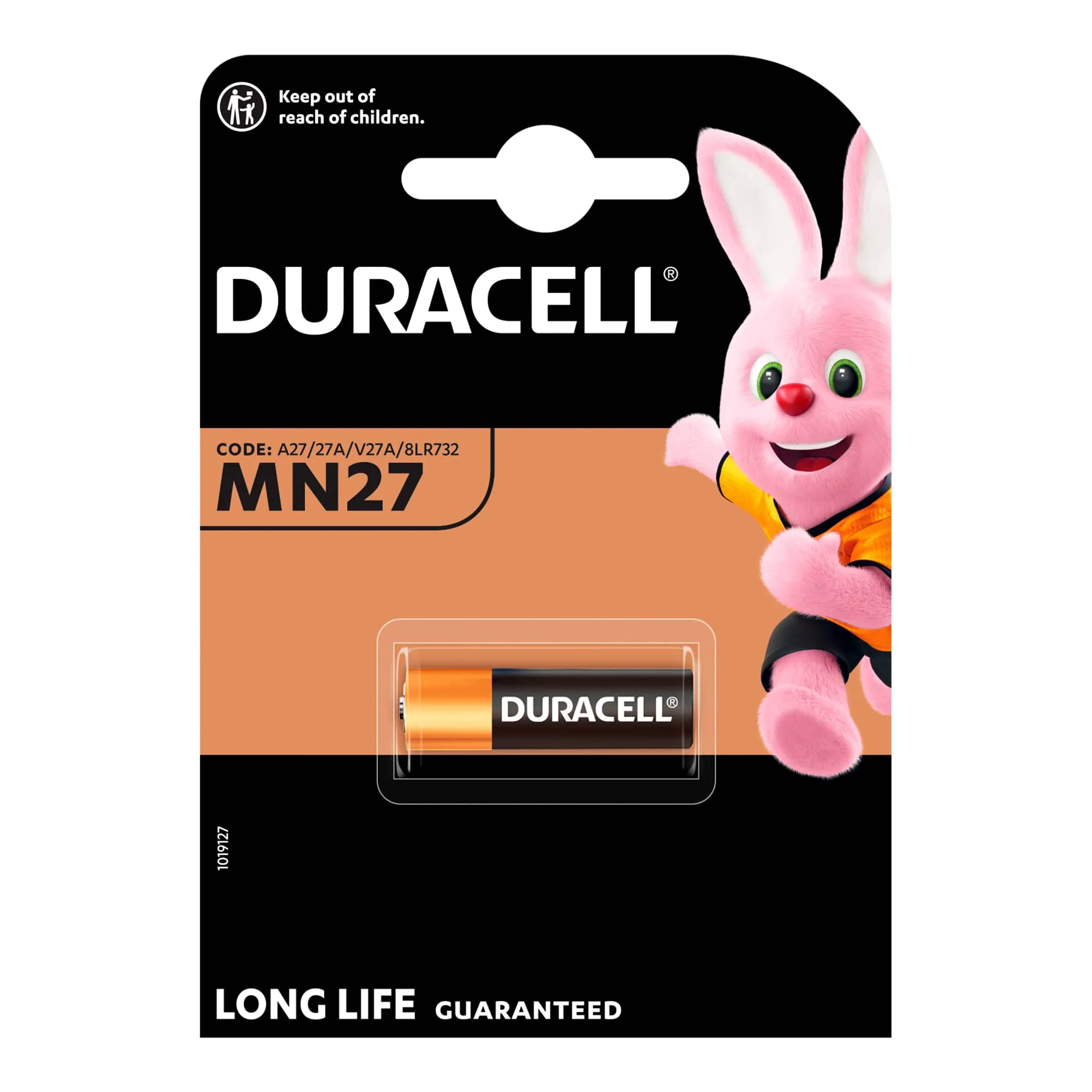 Батарейка DURACELL MN27 BLN 8LR732 1шт. (023352)