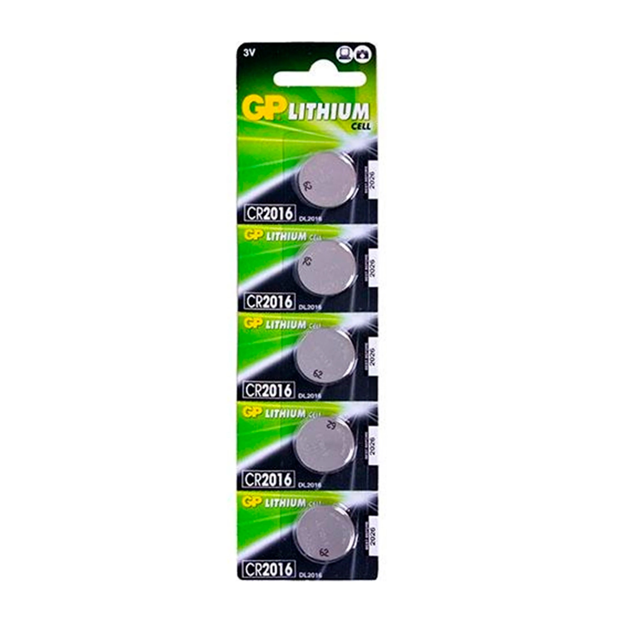 Батарейка GP Lithium Button Cell 3.0V CR2016-7U1 (CR2016) Батарейка GP Lithium Button Cell 3.0V CR2016-7U1 (CR2016)
