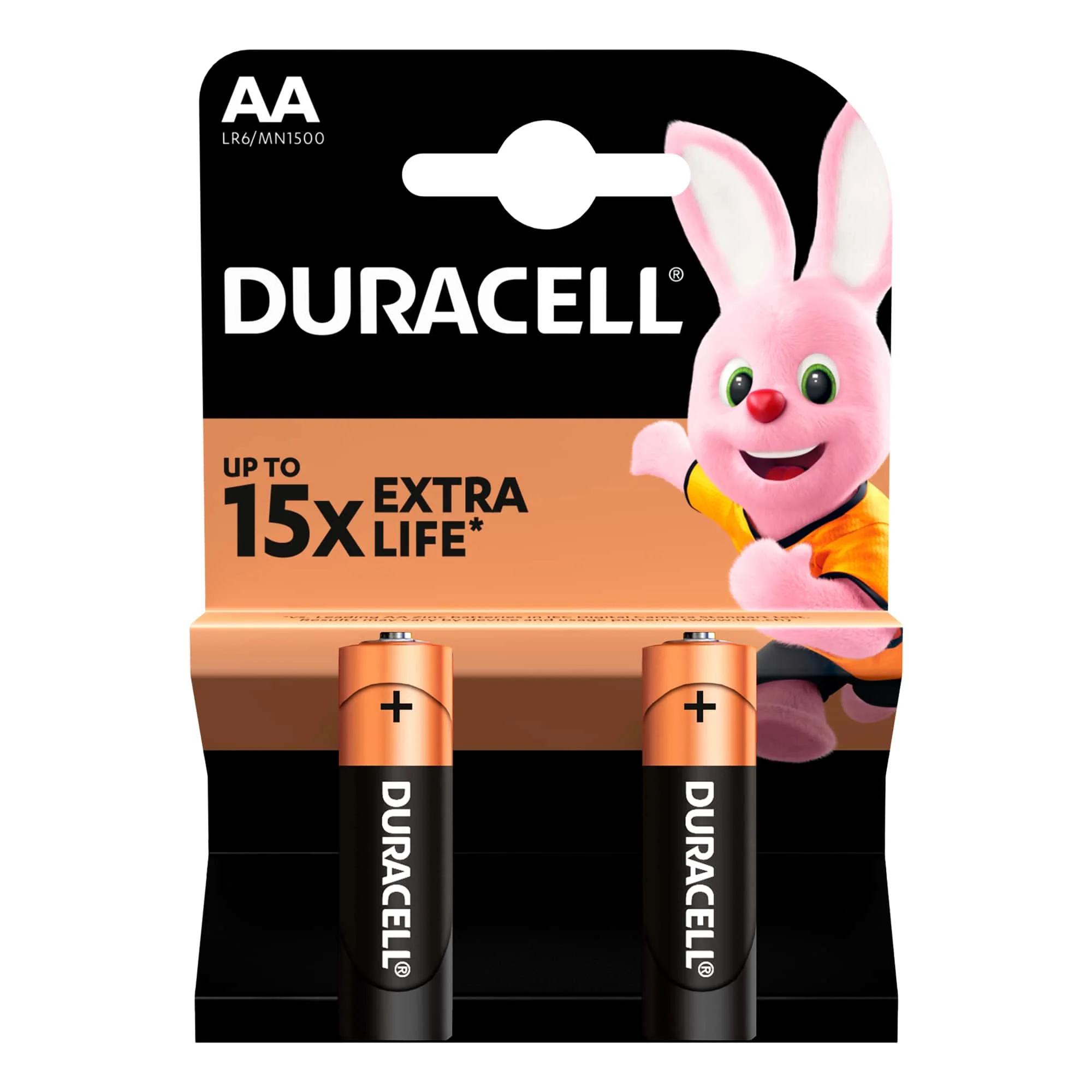 Батарейки DURACELL LR6 MN1500 2шт. 058163