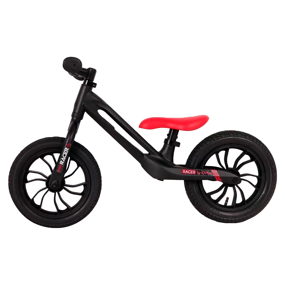 Беговел детский Qplay RACER с надувными колесами Black red (B-300BlackRed) Беговел детский Qplay RACER с надувными колесами Black red (B-300BlackRed)