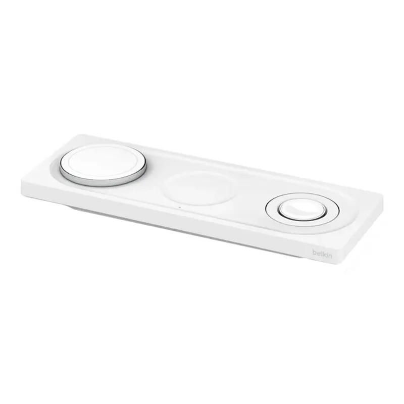 Беспроводное зарядное устройство Belkin 3in1 MagSafe white (WIZ016VFWH) Беспроводное зарядное устройство Belkin 3in1 MagSafe white (WIZ016VFWH)