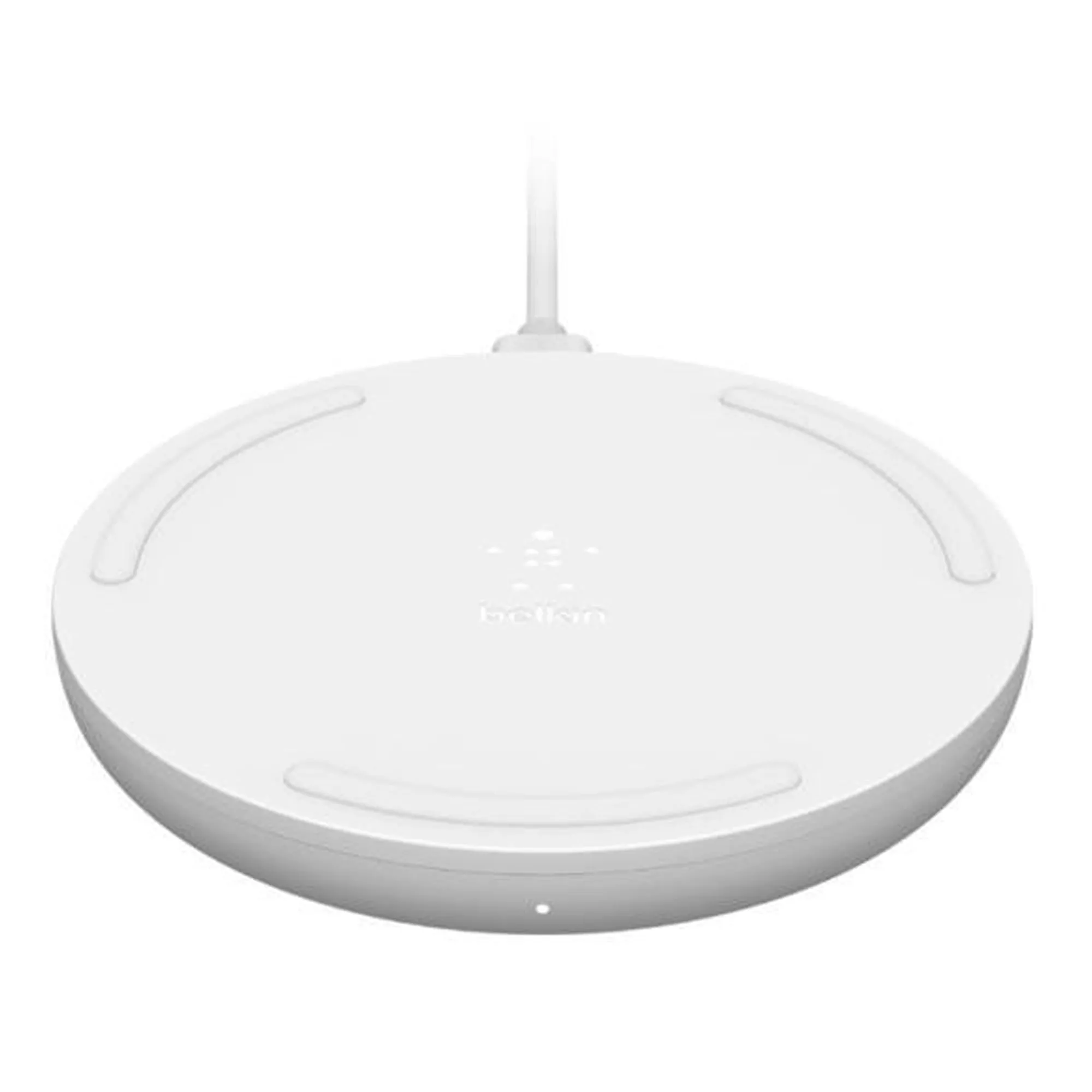 Бездротовий зарядний пристрій Belkin Pad Wireless Charging Qi no PSU White (WIA001BTWH) Бездротовий зарядний пристрій Belkin Pad Wireless Charging Qi no PSU White (WIA001BTWH)