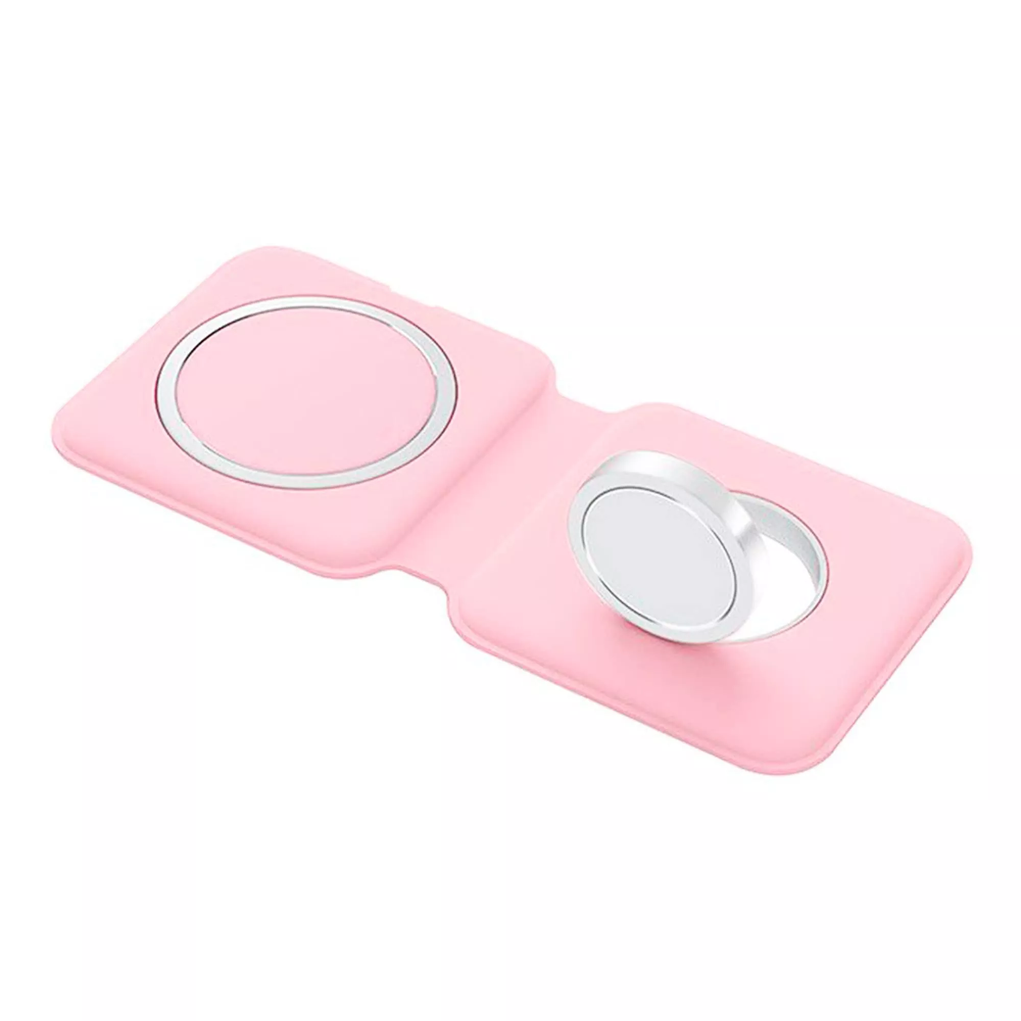 Беспроводное зарядное устройство ColorWay MagSafe Duo Charger Pink (CW-CHW32Q-P) Беспроводное зарядное устройство ColorWay MagSafe Duo Charger Pink (CW-CHW32Q-P)