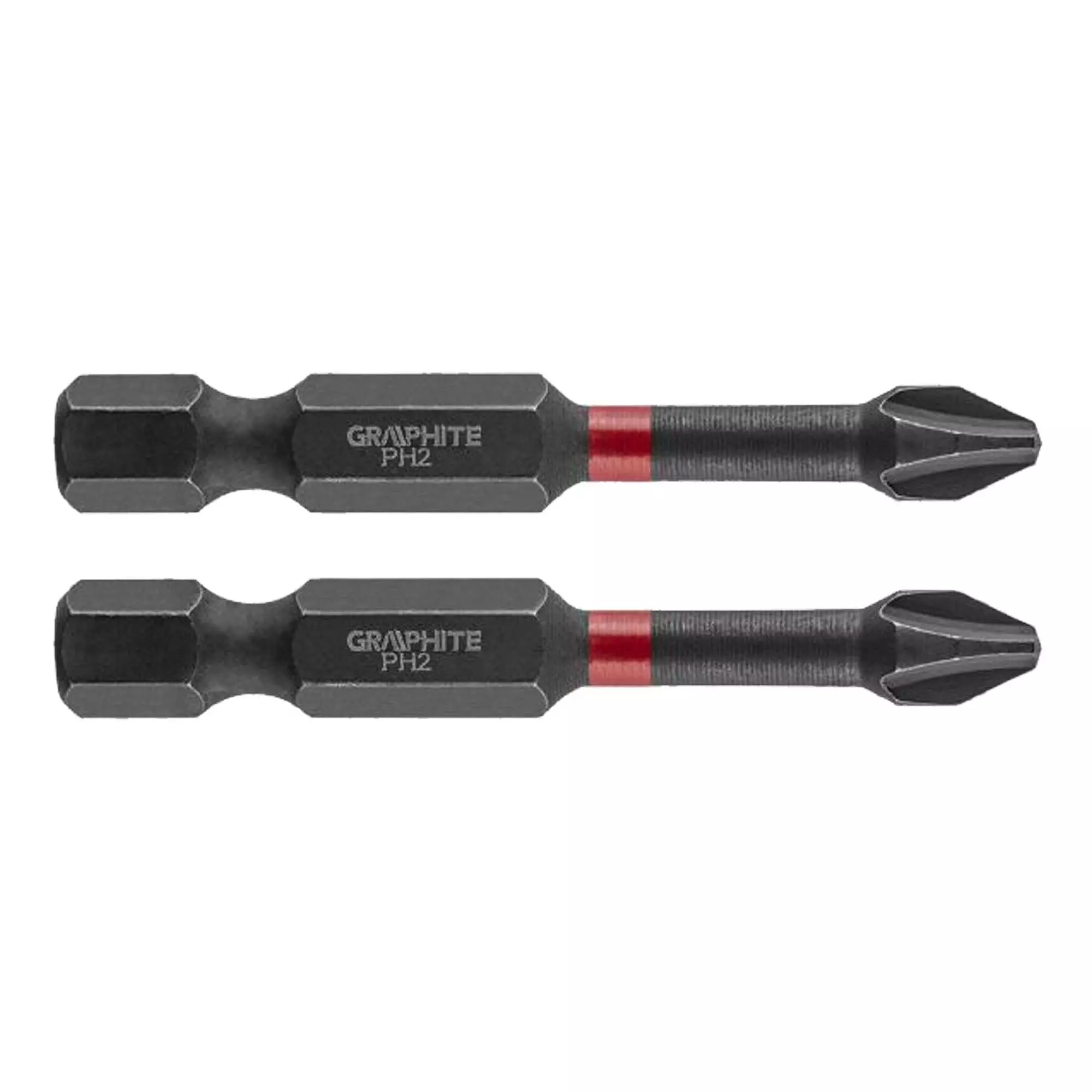 Биты GRAPHITE ударные PH2 x 50 мм 2 шт (56H519)