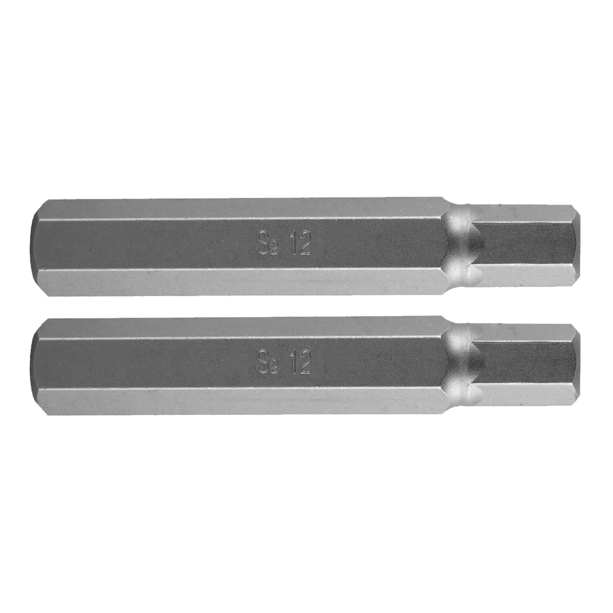 Біти NEO TOOLS Hex 12 x 75 мм S2 x 2 шт (10-988) Біти NEO TOOLS Hex 12 x 75 мм S2 x 2 шт (10-988)