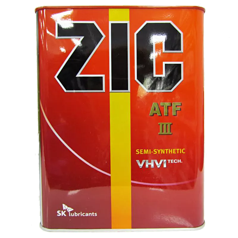 Олива ZIC ATF DIII 4л Олива ZIC ATF DIII 4л
