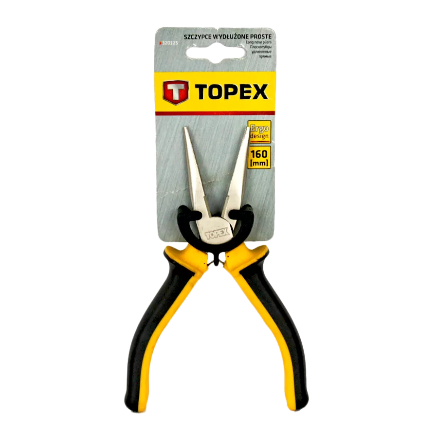 Плоскогубцы удлиненные прямые TOPEX 160 мм (32D125)