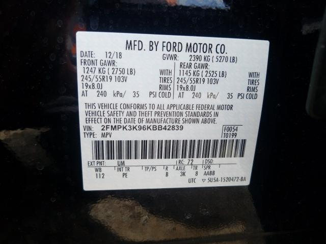 Ford Edge Titanium 2019