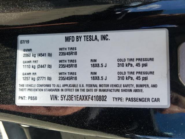 Tesla Model 3 2019