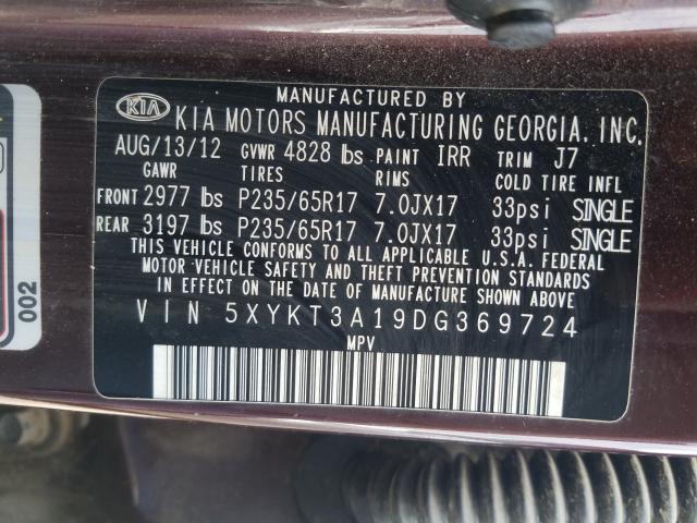 KIA Sorento LX 2013